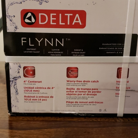 Delta FLYNN bathroom faucet - Picture 3 of 6